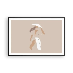 Poster in black frame - Fashion Is Fun - 91x61 cm