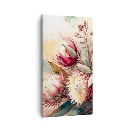 Canvas picture - Profile and En Face - 55x100 cm