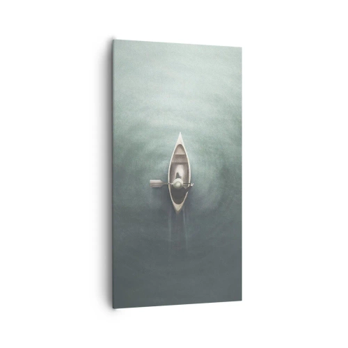 Canvas picture - Through Moon Lake - 65x120 cm