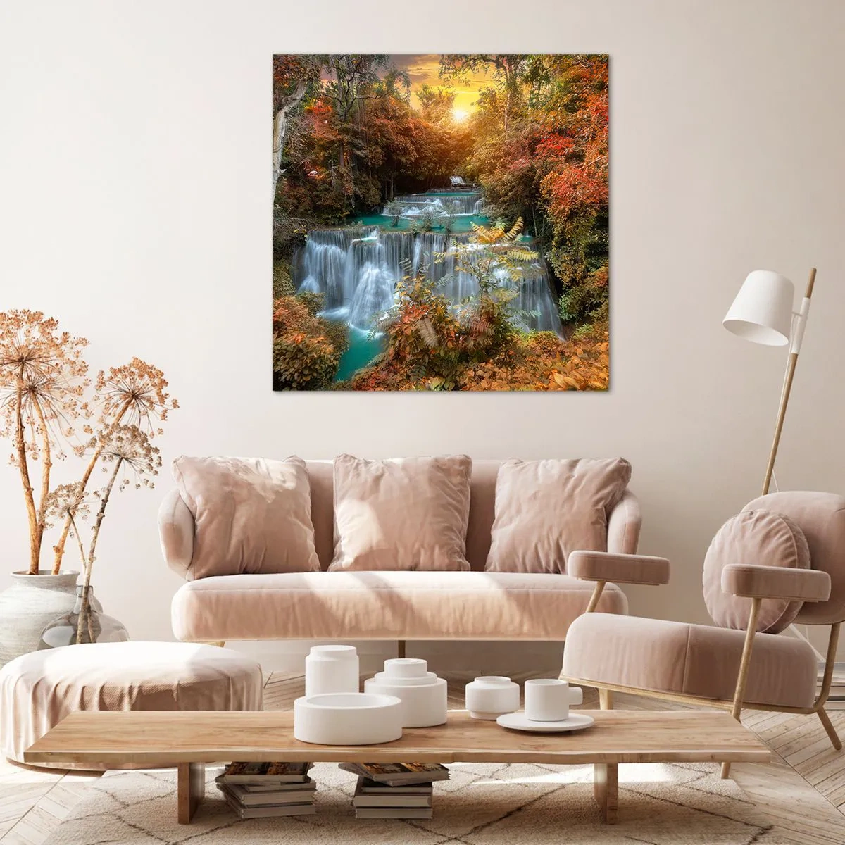 Canvas picture - Hidden Forest Treasure - 50x50 cm