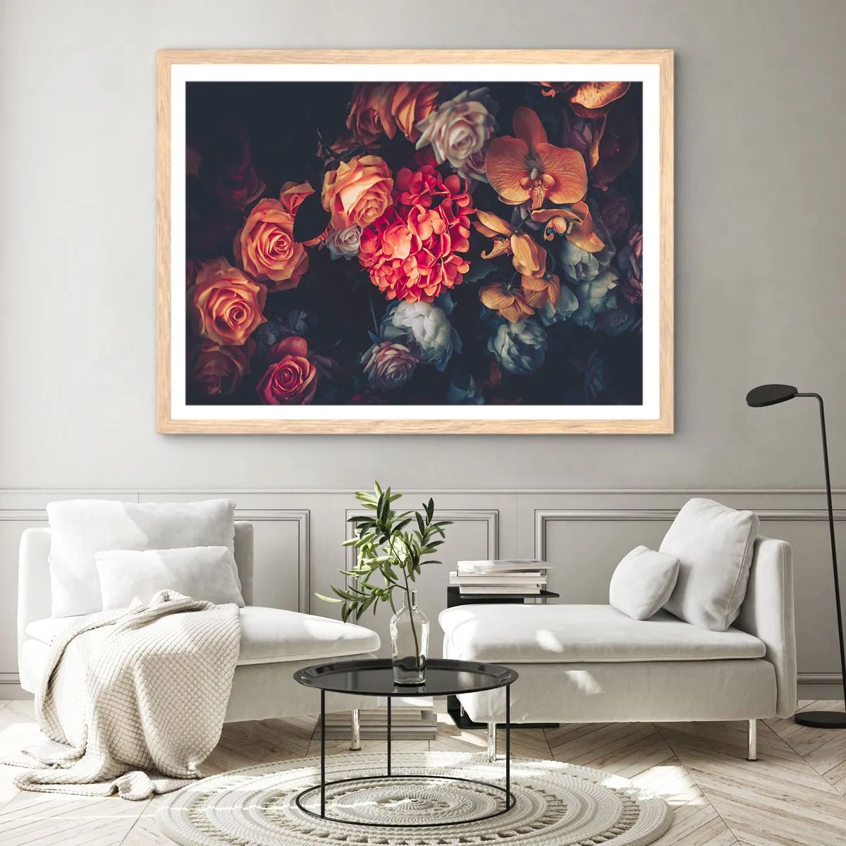 Poster in light oak frame - Like at Dutch Masters - 40x30 cm