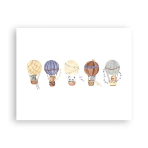 Poster - Friends in Travel - 50x40 cm