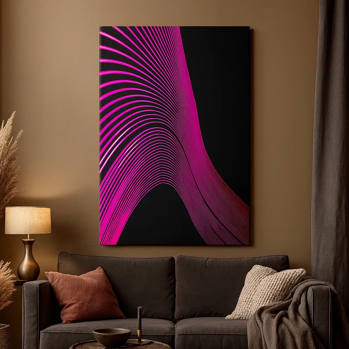 Canvas picture - Alley of Light - 50x70 cm