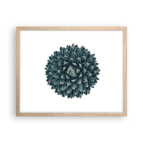 Poster in light oak frame - Star of the Desert - 50x40 cm