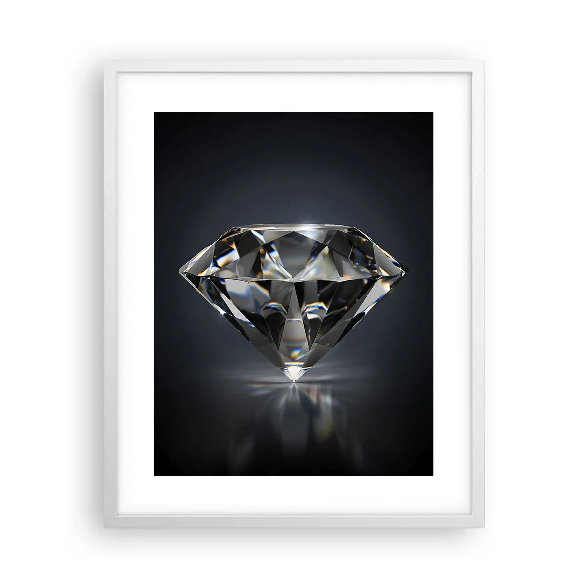 Poster in white frmae - Girls' Best Friend - 40x50 cm