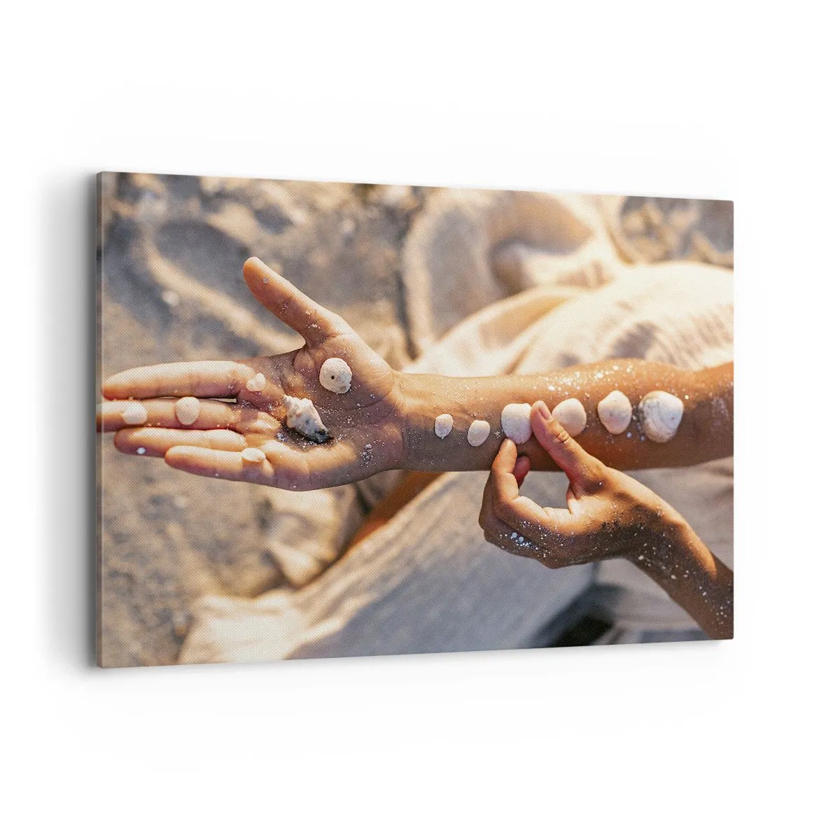 Canvas picture - Beauty at Hand - 100x70 cm