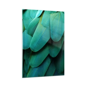 Glass picture - Precision of Parrot Nature - 80x120 cm
