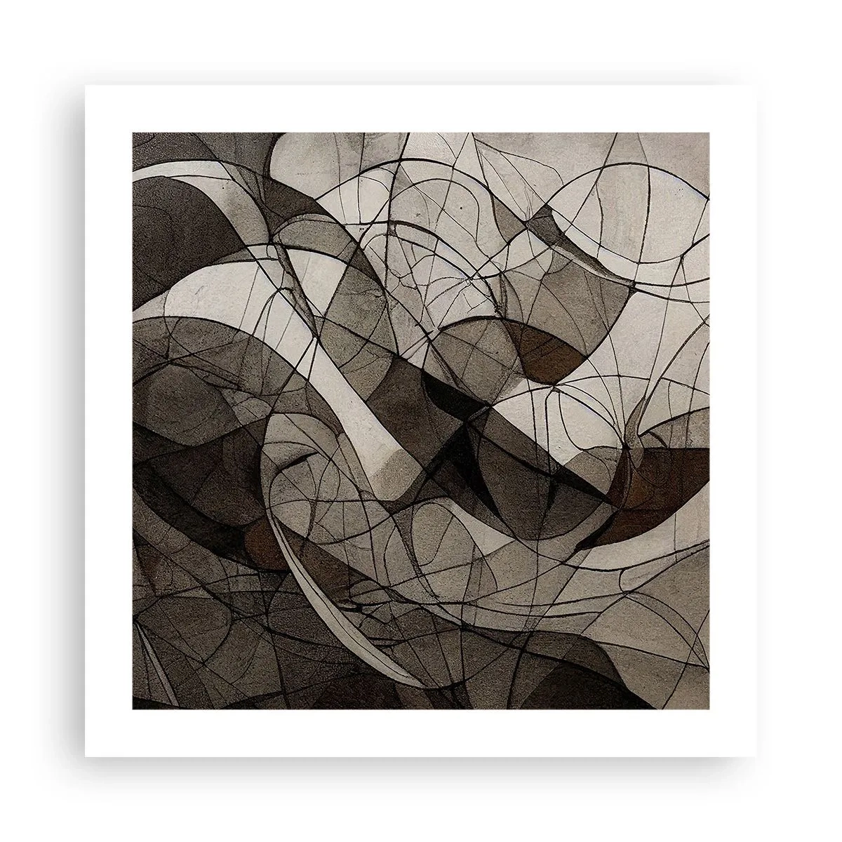 Poster - Circulation of the Colours of the Earth - 50x50 cm