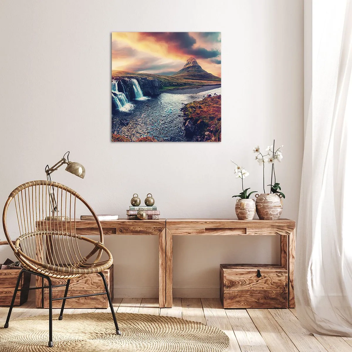 Canvas picture - In Majesty of Nature - 30x30 cm
