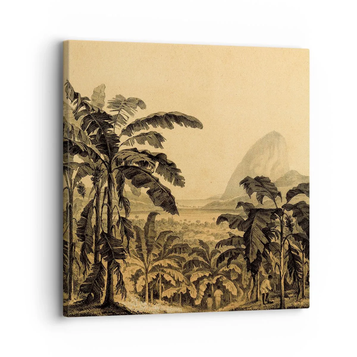 Canvas picture - In Colonial Character - 30x30 cm