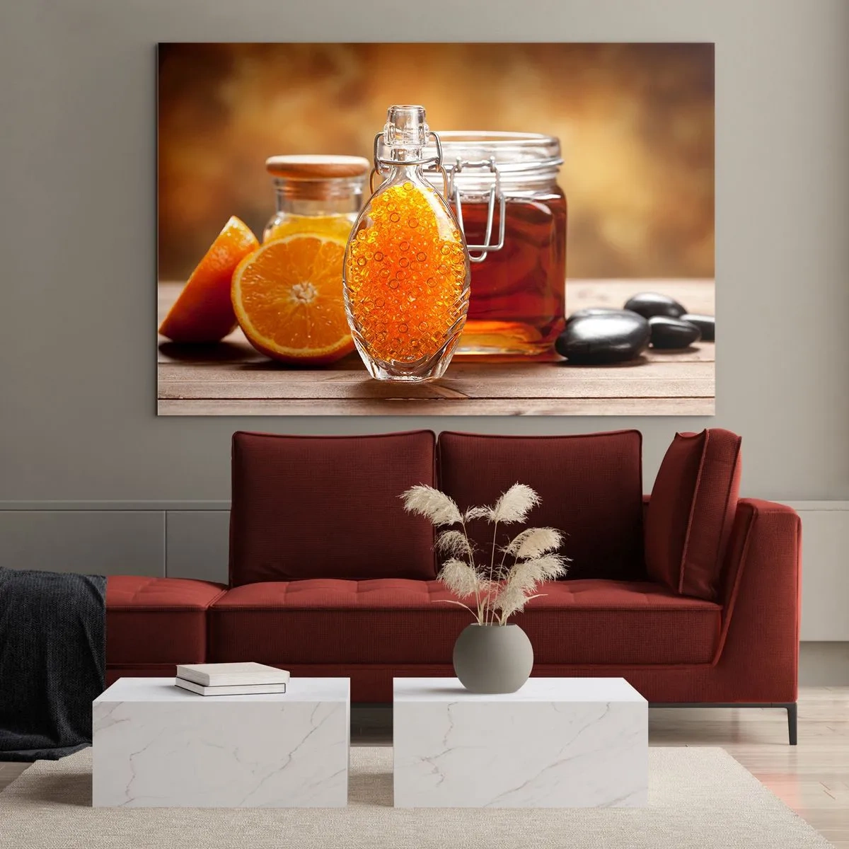 Glass picture - Sunny Flavours and Aromas - 120x80 cm