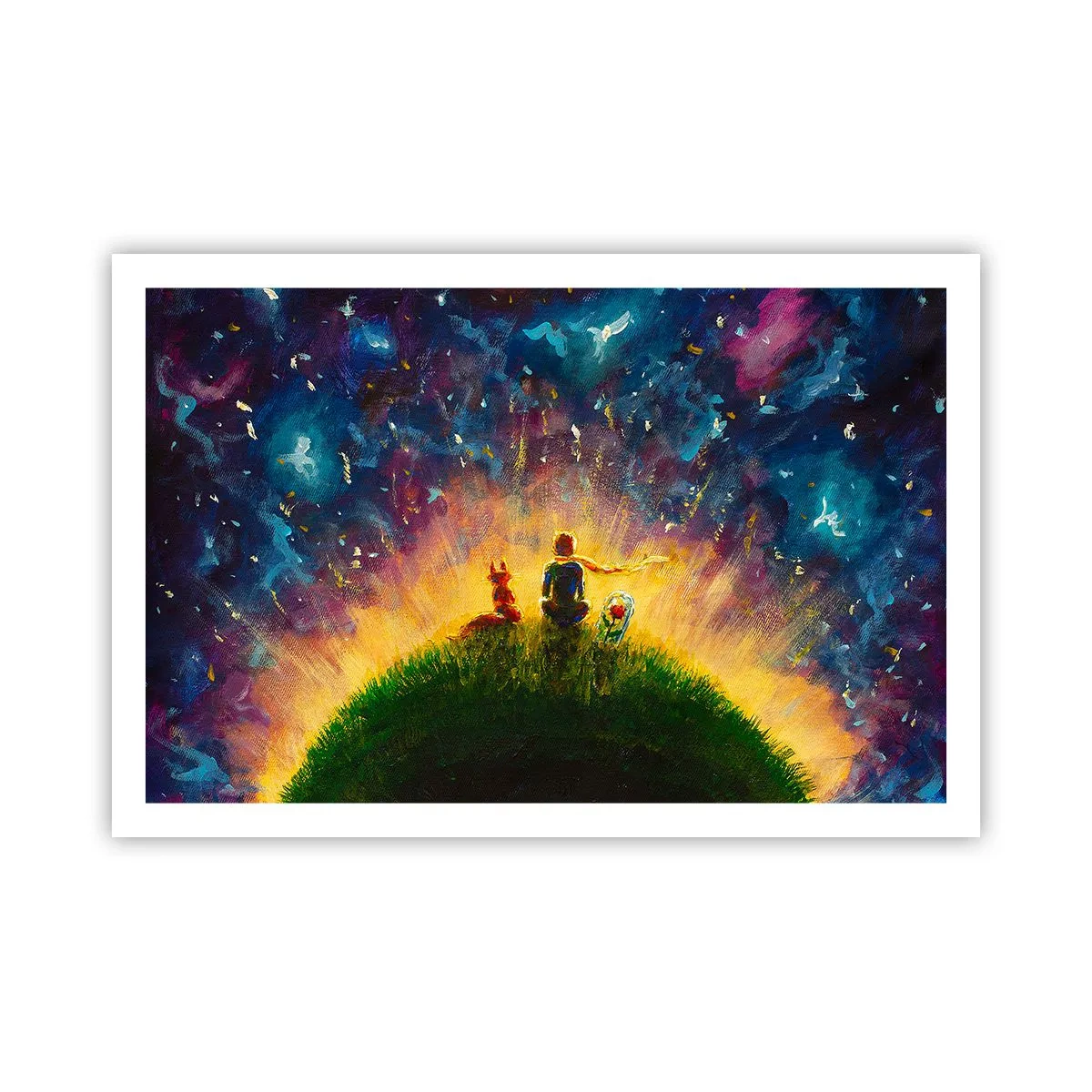 Poster - Love and Friendship - Whole World - 91x61 cm