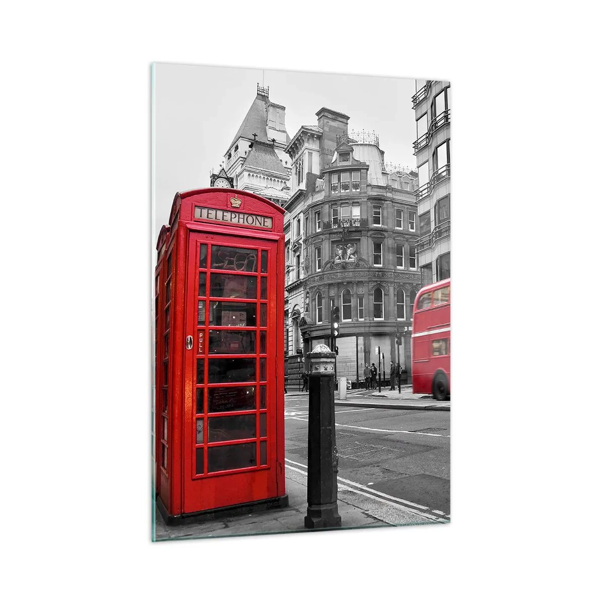 Glass picture - The Reddest in Europe - 50x70 cm