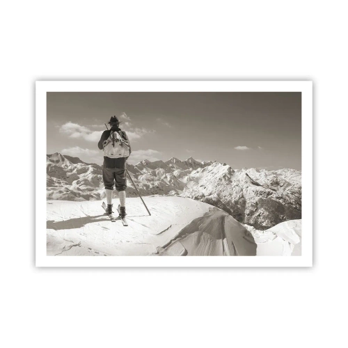 Poster - Mountains Are the Same - 91x61 cm