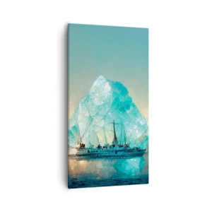 Canvas picture - Arctic Diamond - 55x100 cm