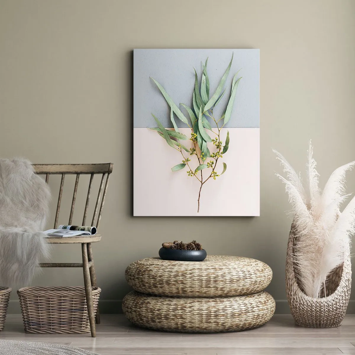 Canvas picture - Pastel Subtlety - 50x70 cm