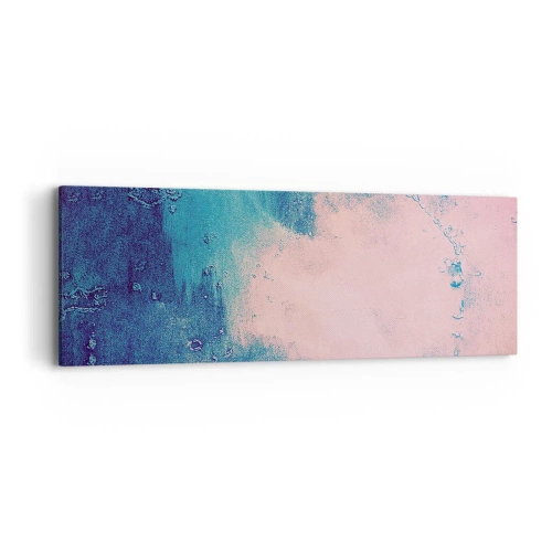 Canvas picture - Blue Hug - 90x30 cm