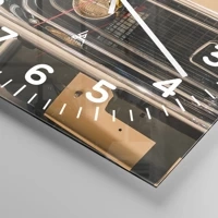 Clock face with numbers