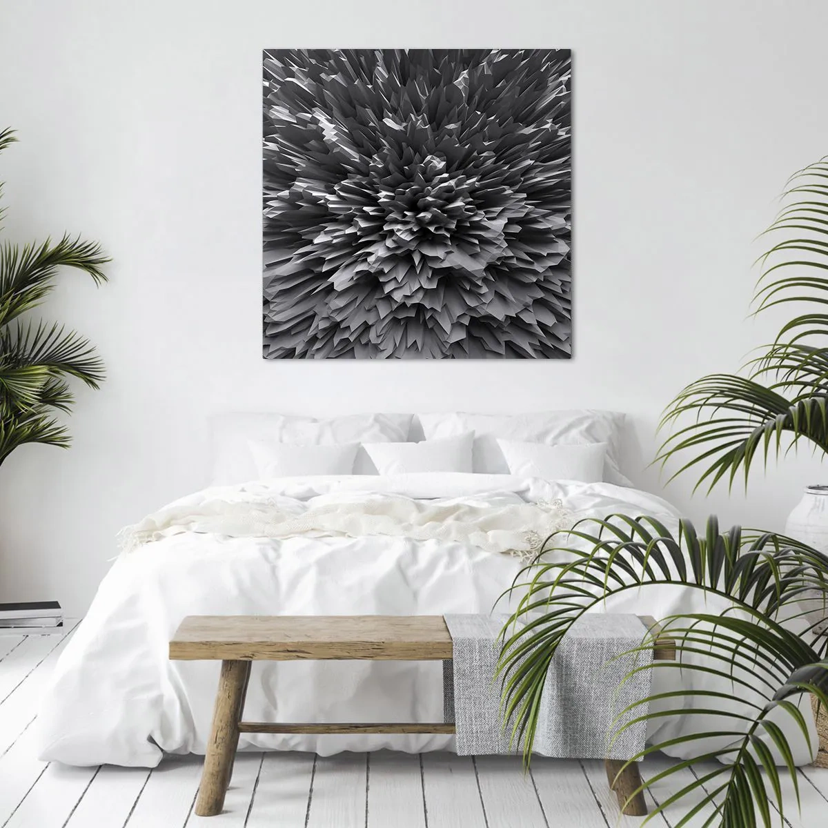 Canvas picture - It Can's Be Any Sharper - 50x50 cm