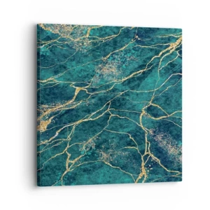 Canvas picture - Gold Vein - 30x30 cm