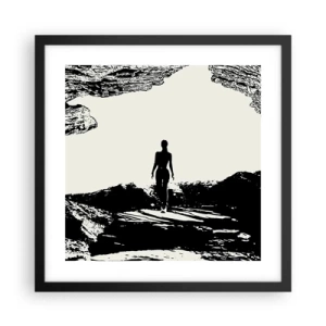 Poster in black frame - New Look - 40x40 cm