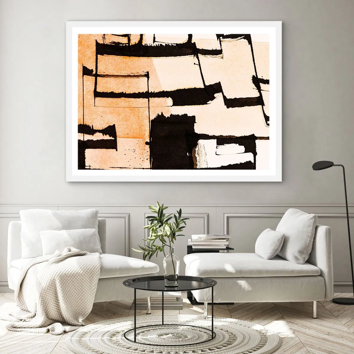 Poster in white frmae - Order After All - 91x61 cm