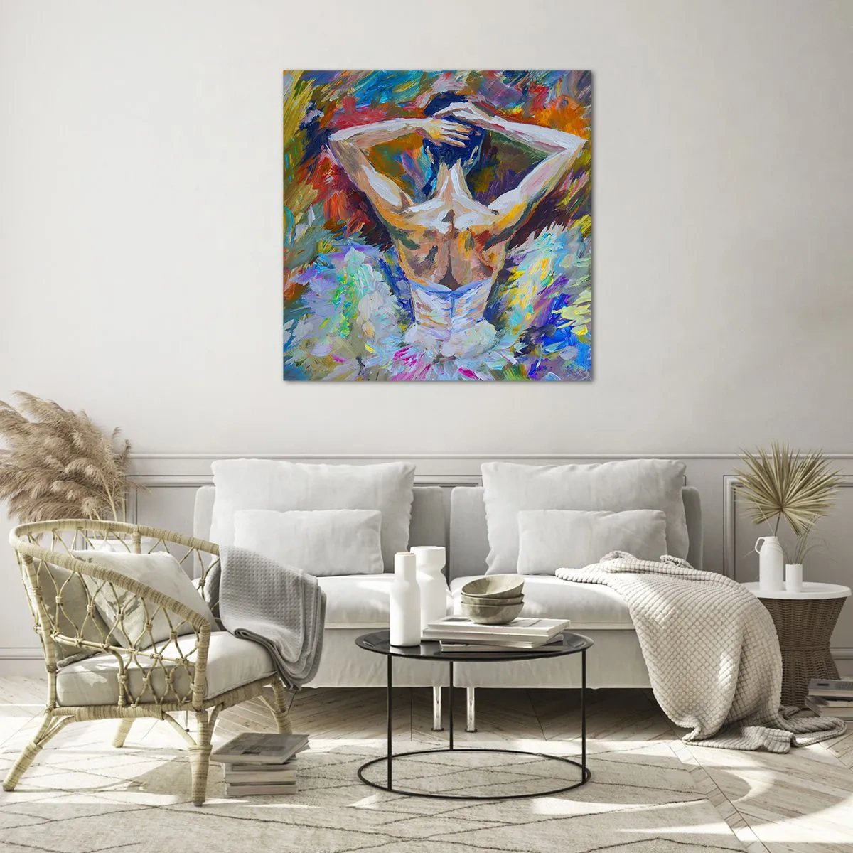 Glass picture - This May Be Everything - 30x30 cm