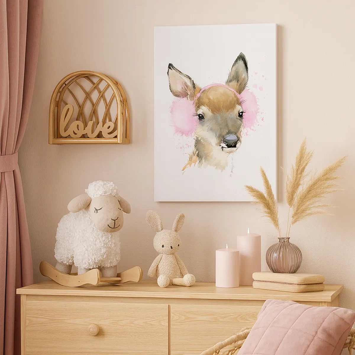 Canvas picture - Cold Doesn't Scare Us - 50x70 cm