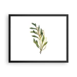 Poster in black frame - All that Is Good - 50x40 cm