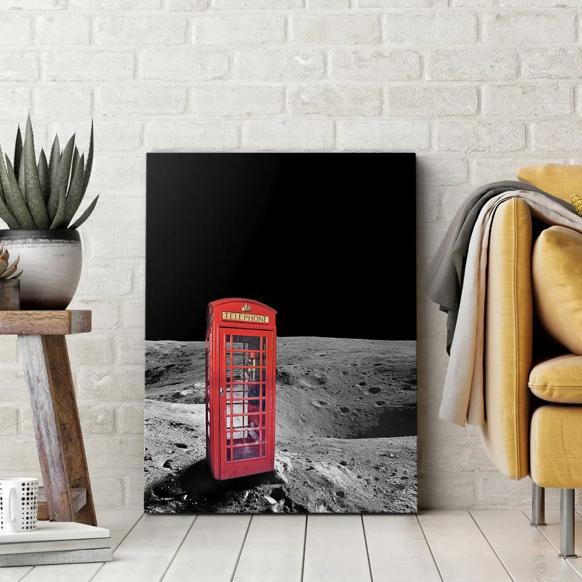 Canvas picture - Space Joke - 55x100 cm