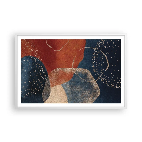 Poster in white frmae - Lightness of Being - 91x61 cm