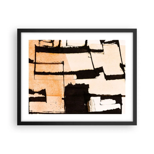 Poster in black frame - Order After All - 50x40 cm