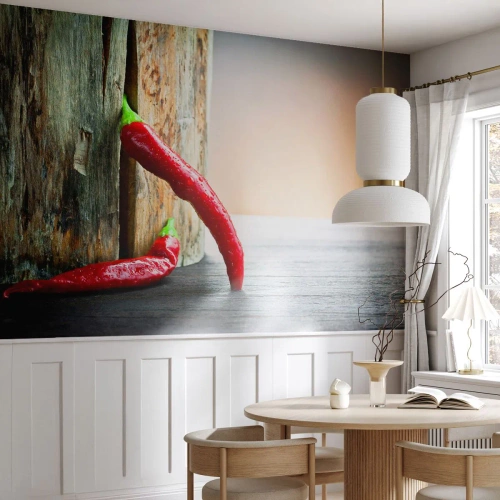 Photo Wallpaper Standard Eco - Red Hot Chilli Peppers - Pepper, Chilli, Seasoning - 150x105 cm