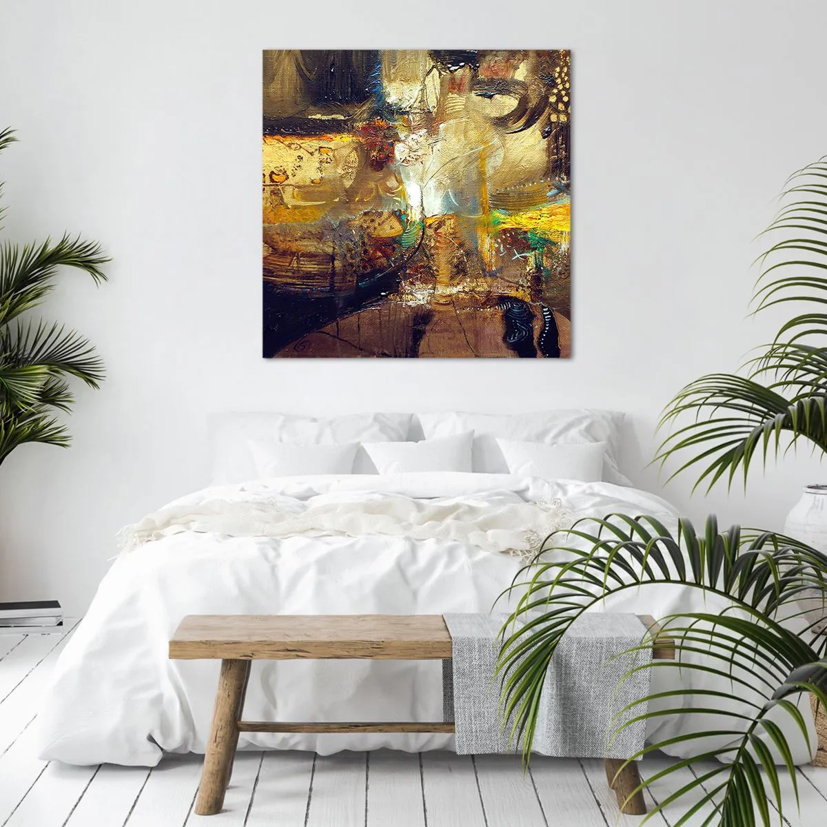 Canvas picture - Cold, Warm, Hot - 40x40 cm