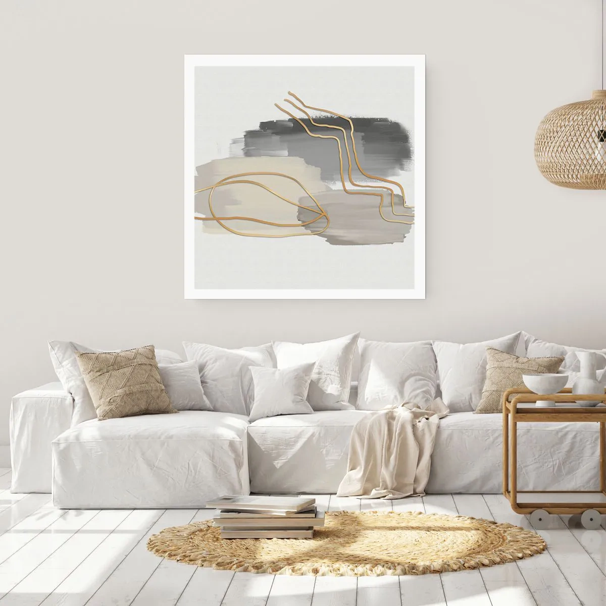 Poster - Persistance and Movement - 40x40 cm