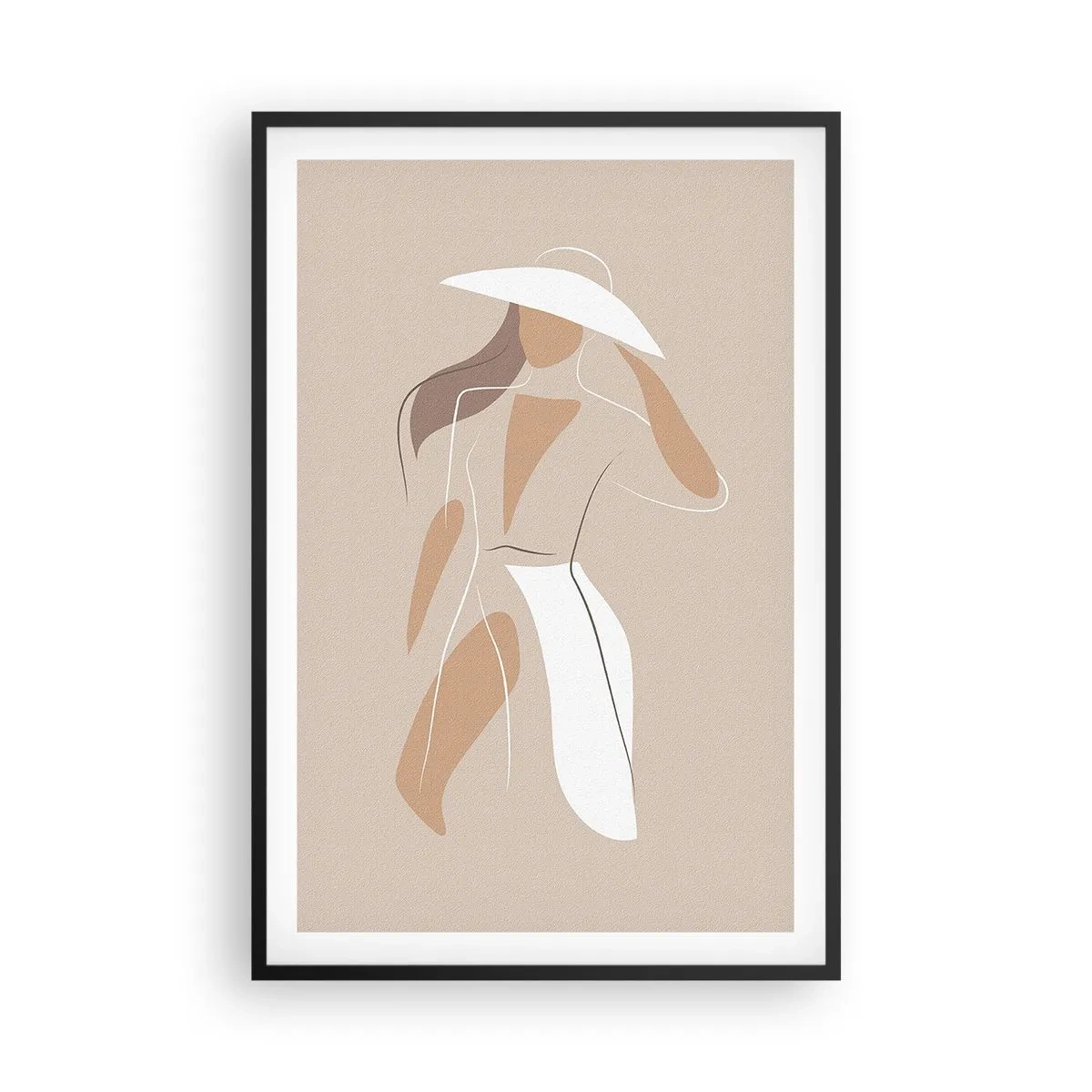Poster in black frame - Fashion Is Fun - 61x91 cm