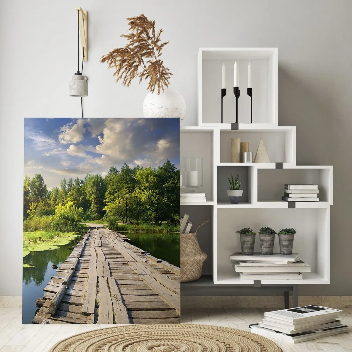 Glass picture - Summer Everywhere - 50x70 cm