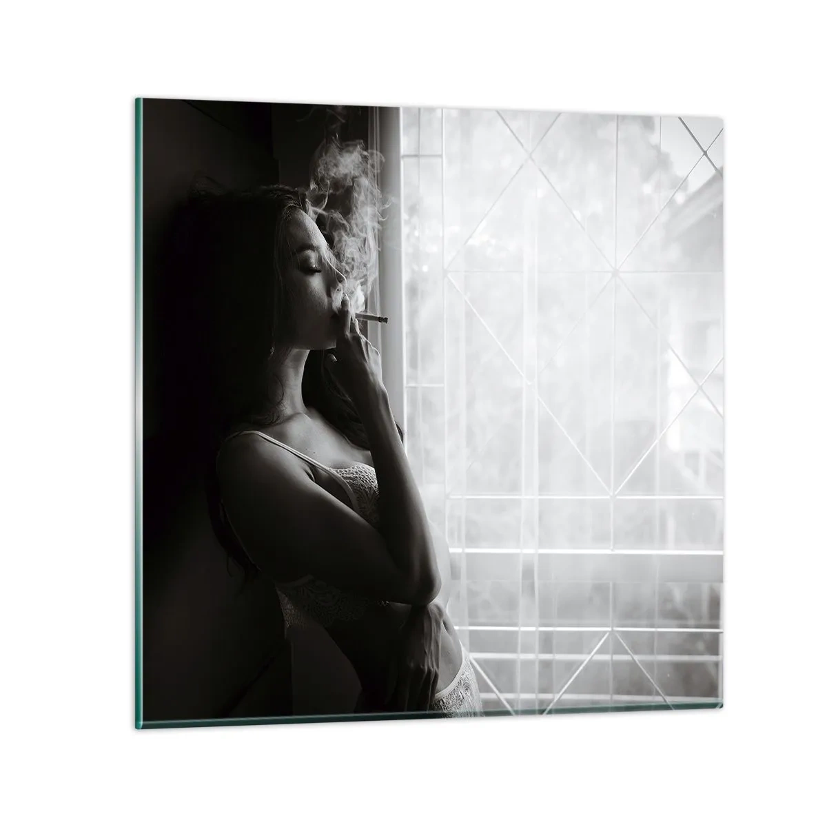 Glass picture - Sensual Moment - 40x40 cm