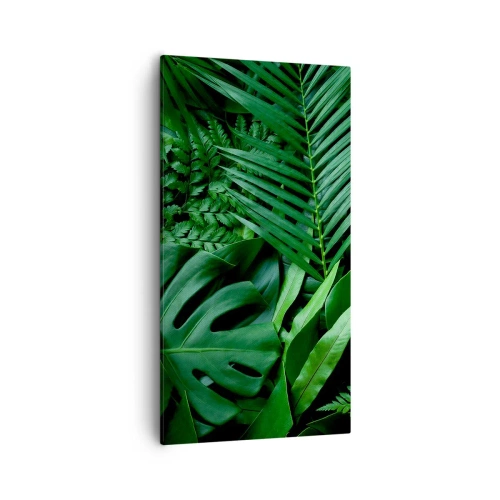 Canvas picture - In a Green Hug - 55x100 cm