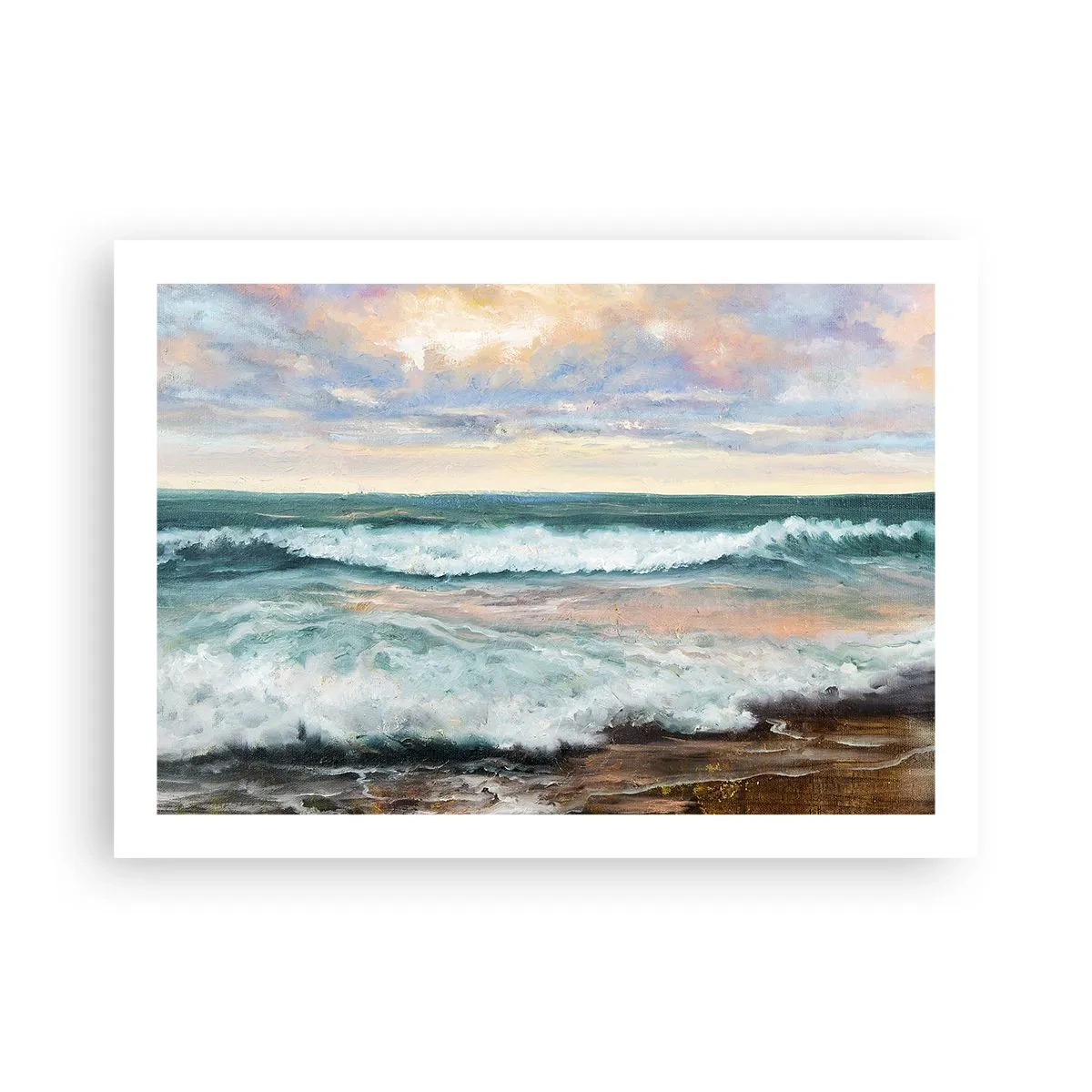 Poster - Here You Will Smooth Your Soul - 70x50 cm