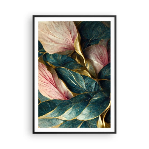 Poster in black frame - Natural Elegance and Style - 70x100 cm