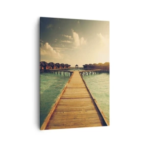 Canvas picture - Warm Welcome - 70x100 cm