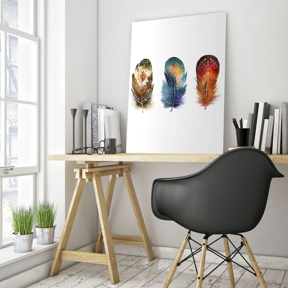 Glass picture - Rituals, Customs, Secrets - 70x100 cm