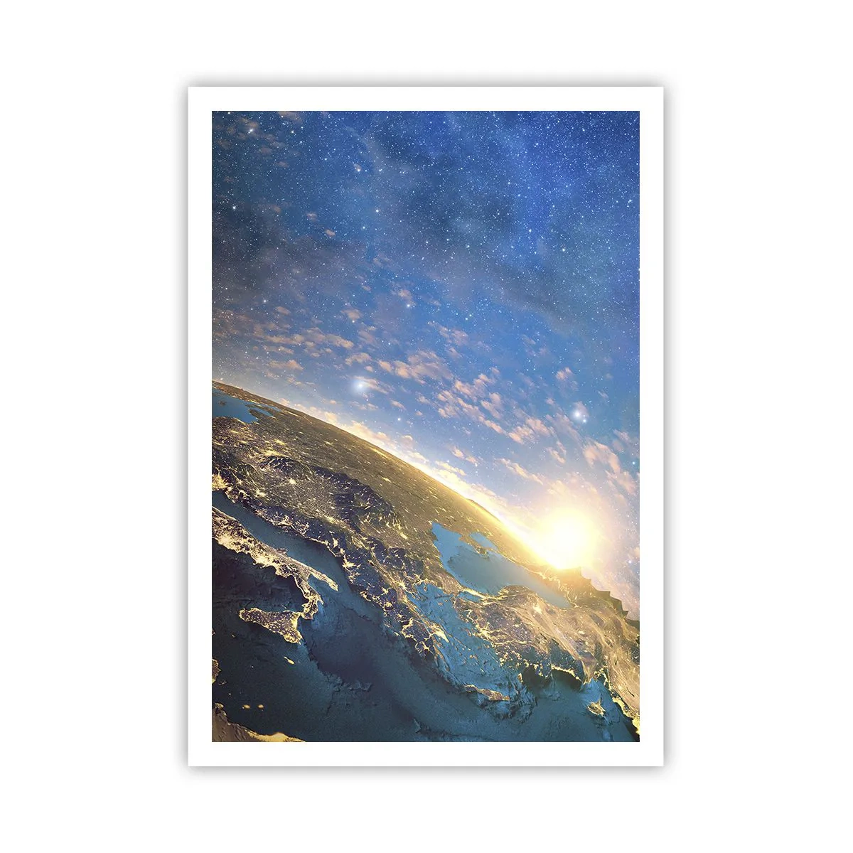 Poster - Let's Look at Each Other from a Distance - 70x100 cm