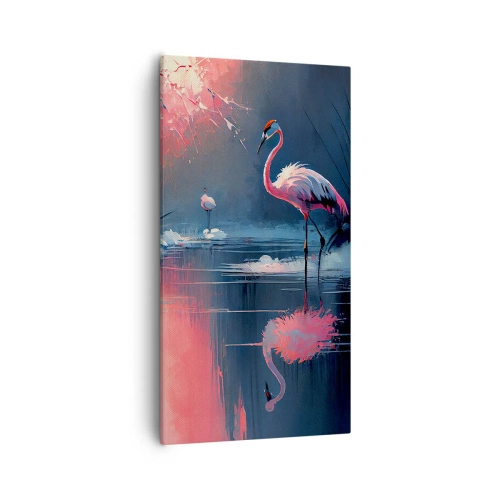 Canvas picture - Bird Retreat - 55x100 cm