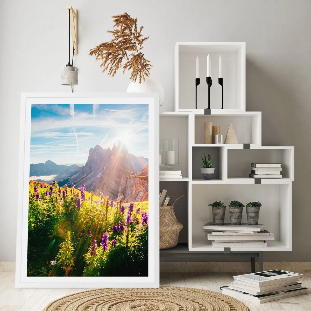 Poster in white frmae - Secret Life of Herbs - 40x50 cm