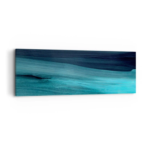 Canvas picture - Swim with the Flow - 90x30 cm