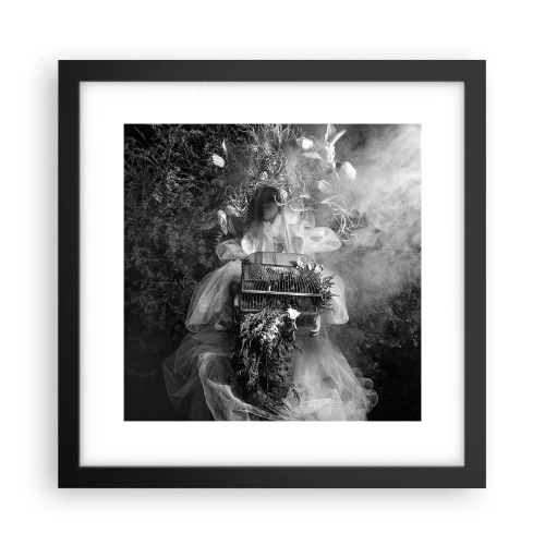 Poster in black frame - Mother Nature - 30x30 cm