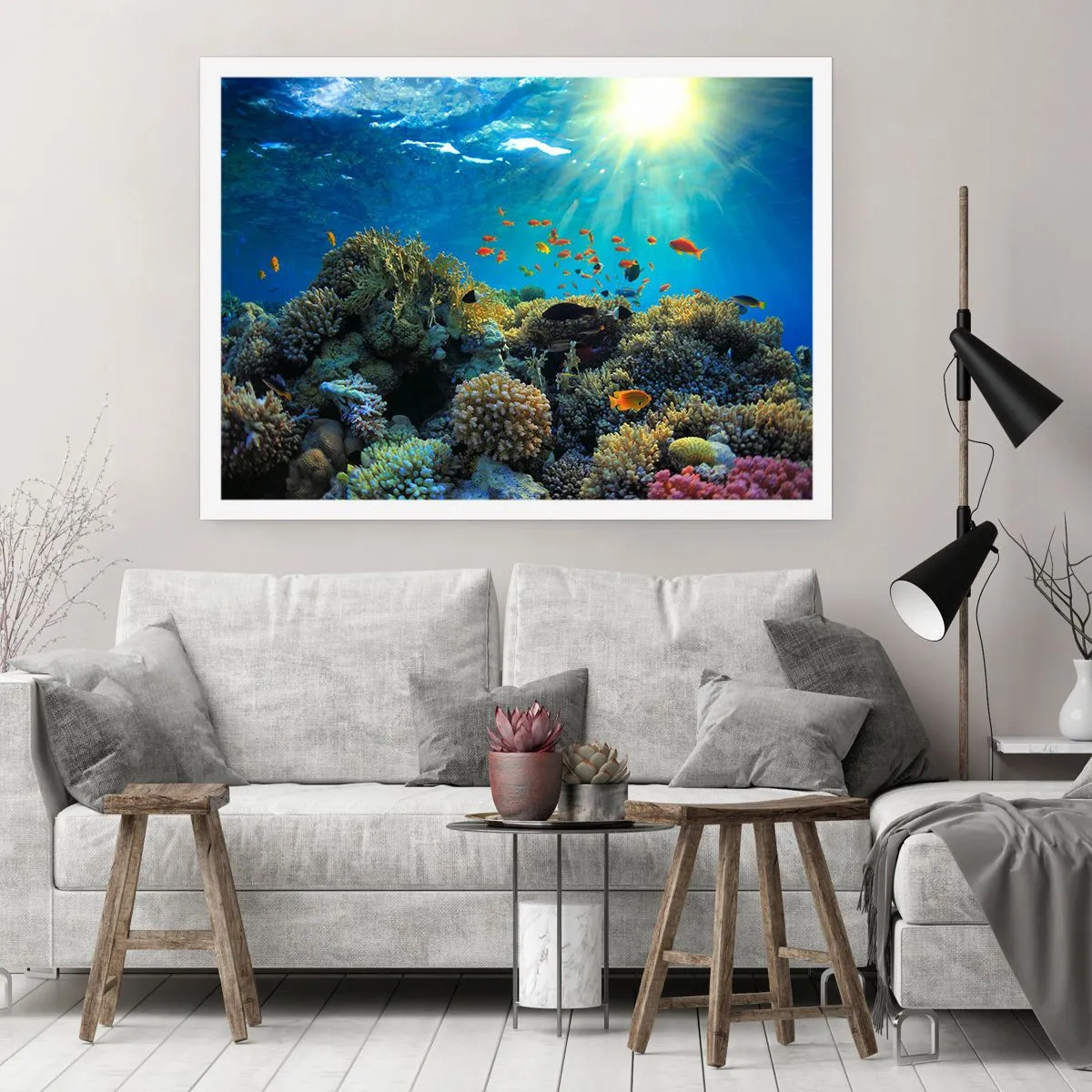 Poster - Underwater Treasures - 50x40 cm