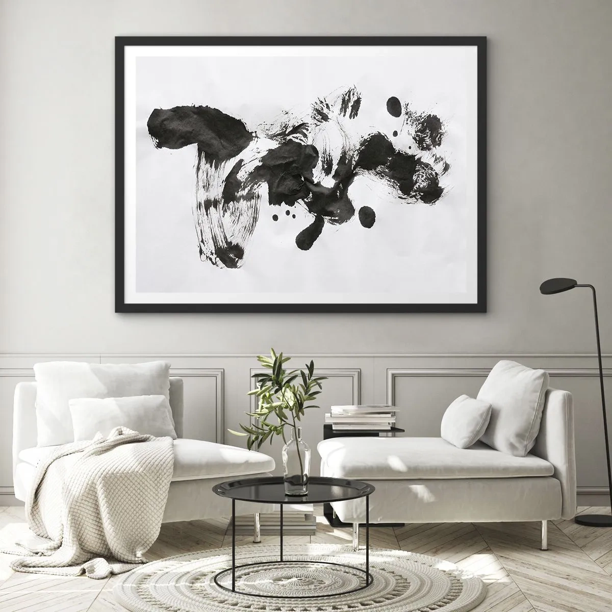 Poster in black frame - A Method in Madness? - 50x40 cm